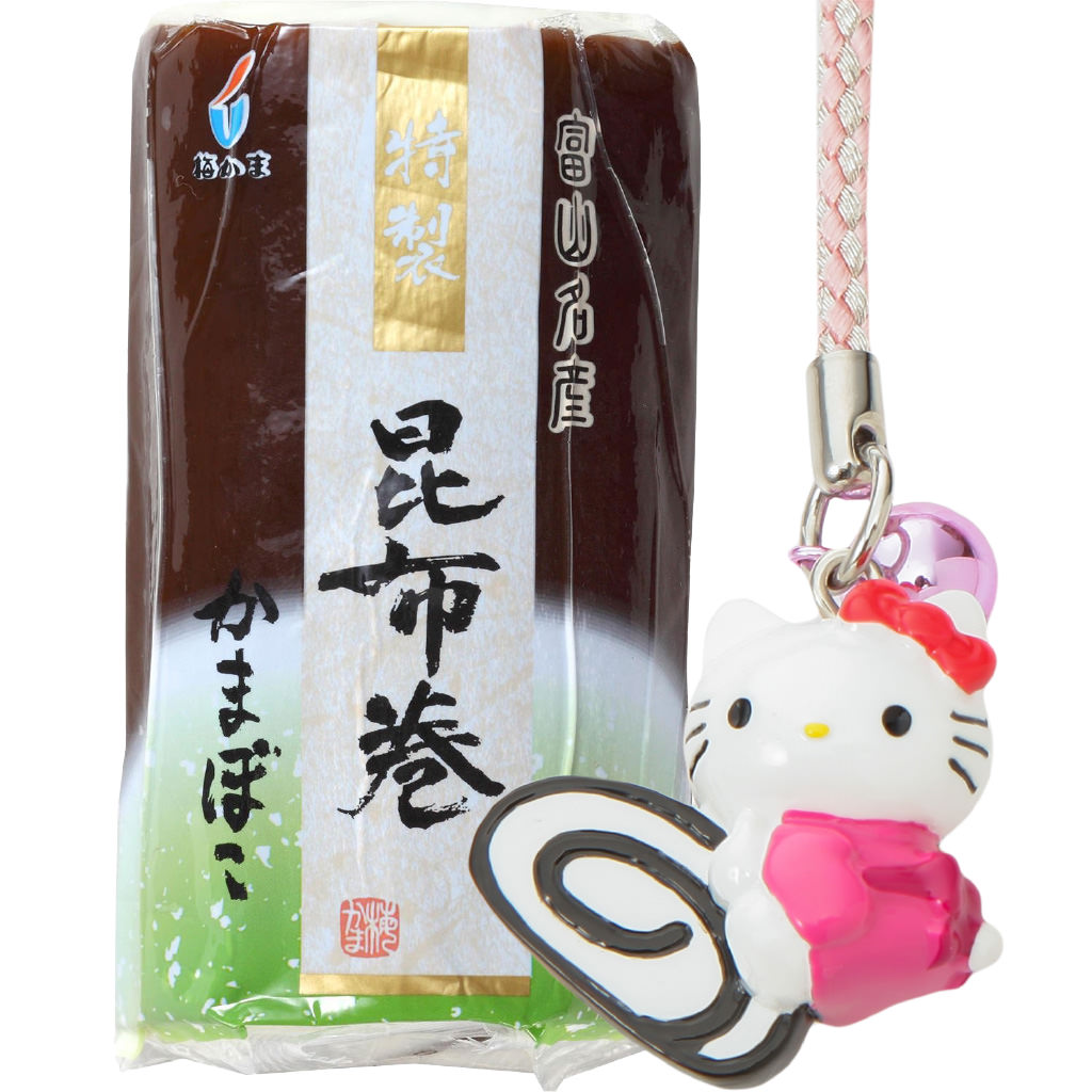 昆布巻 かまぼこ&ご当地キティ ストラップ 昆布巻